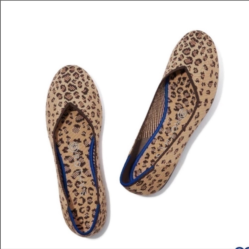 ROTHY’S The Flat in cheetah print